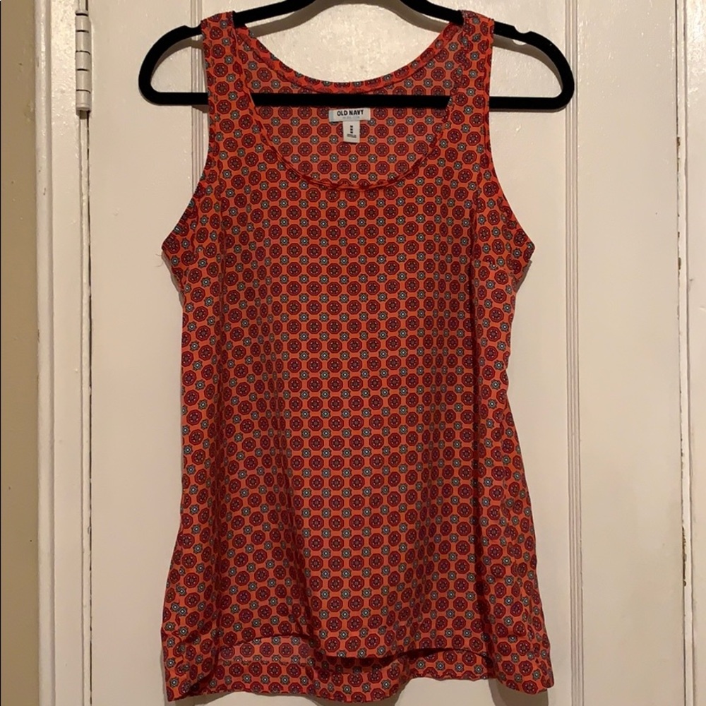 Coral tank top
